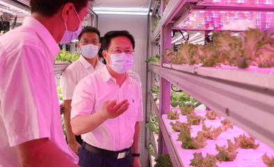 鄭柵潔調研省農科院 強化市場與效率意識，驅動農業科技創新新篇章